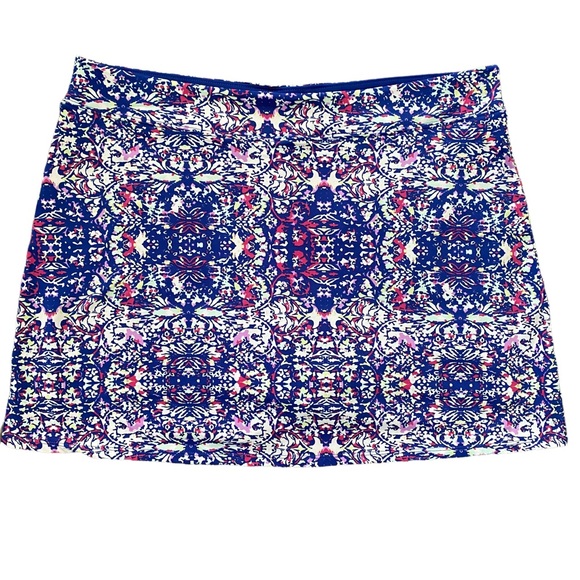 Tranquility NWT by Colorado Clothing Co. “Blue Tapestry” Skort XL - Picture 3 of 11